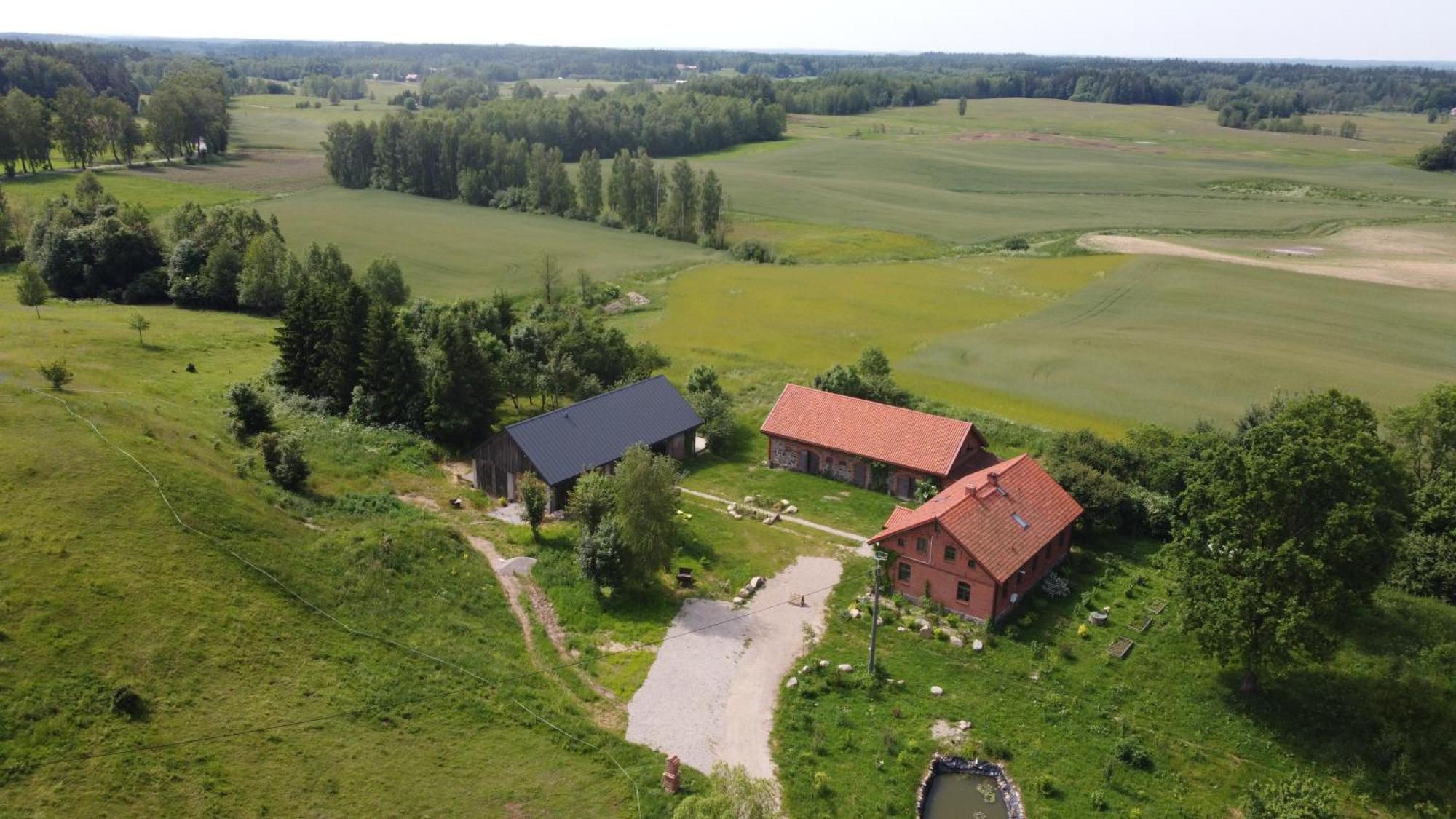 Вілла Siedlisko Nad Lakami Екстер'єр фото